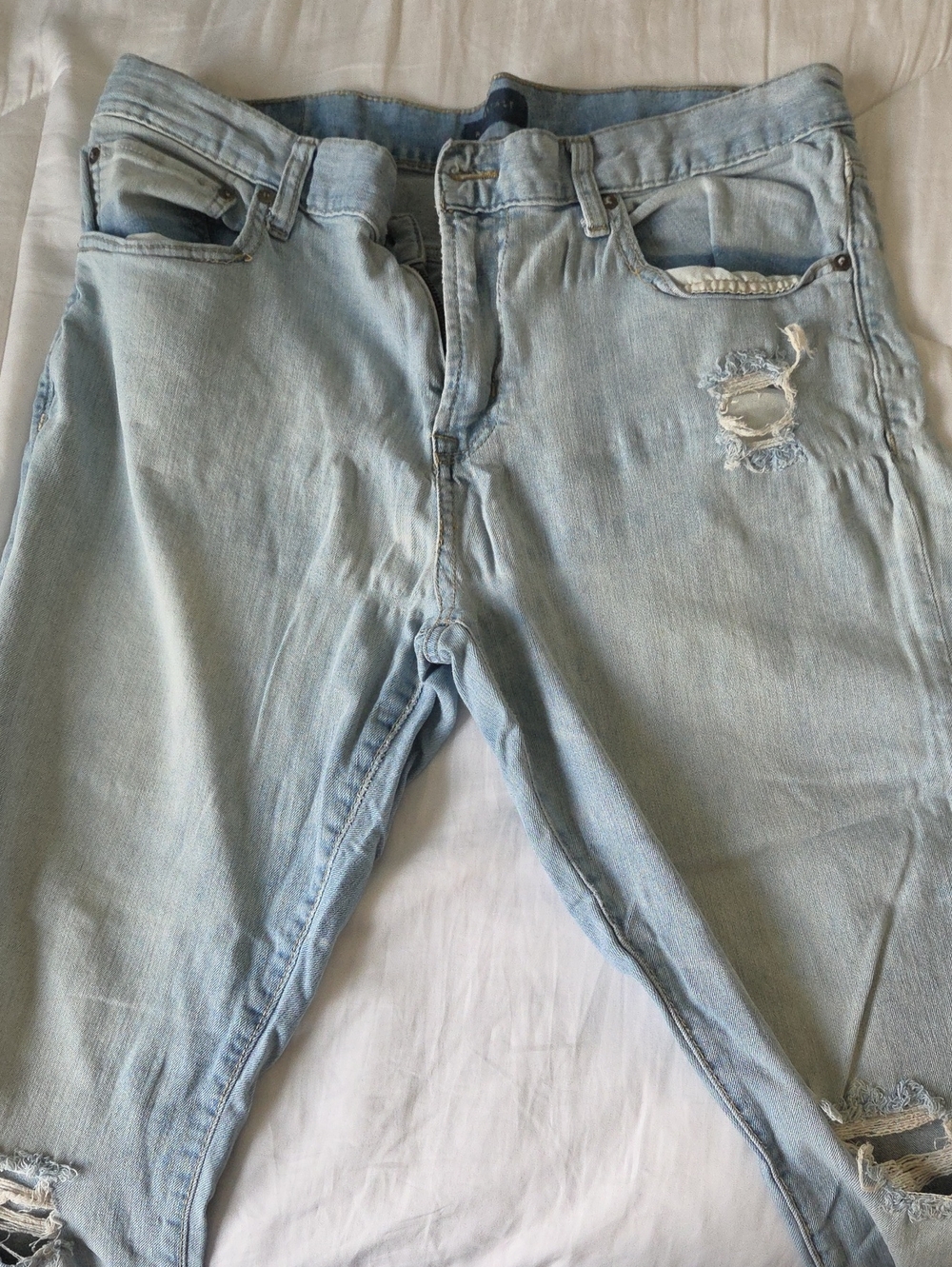 Aeropostale Light Blue Slim Straight Men's Jeans